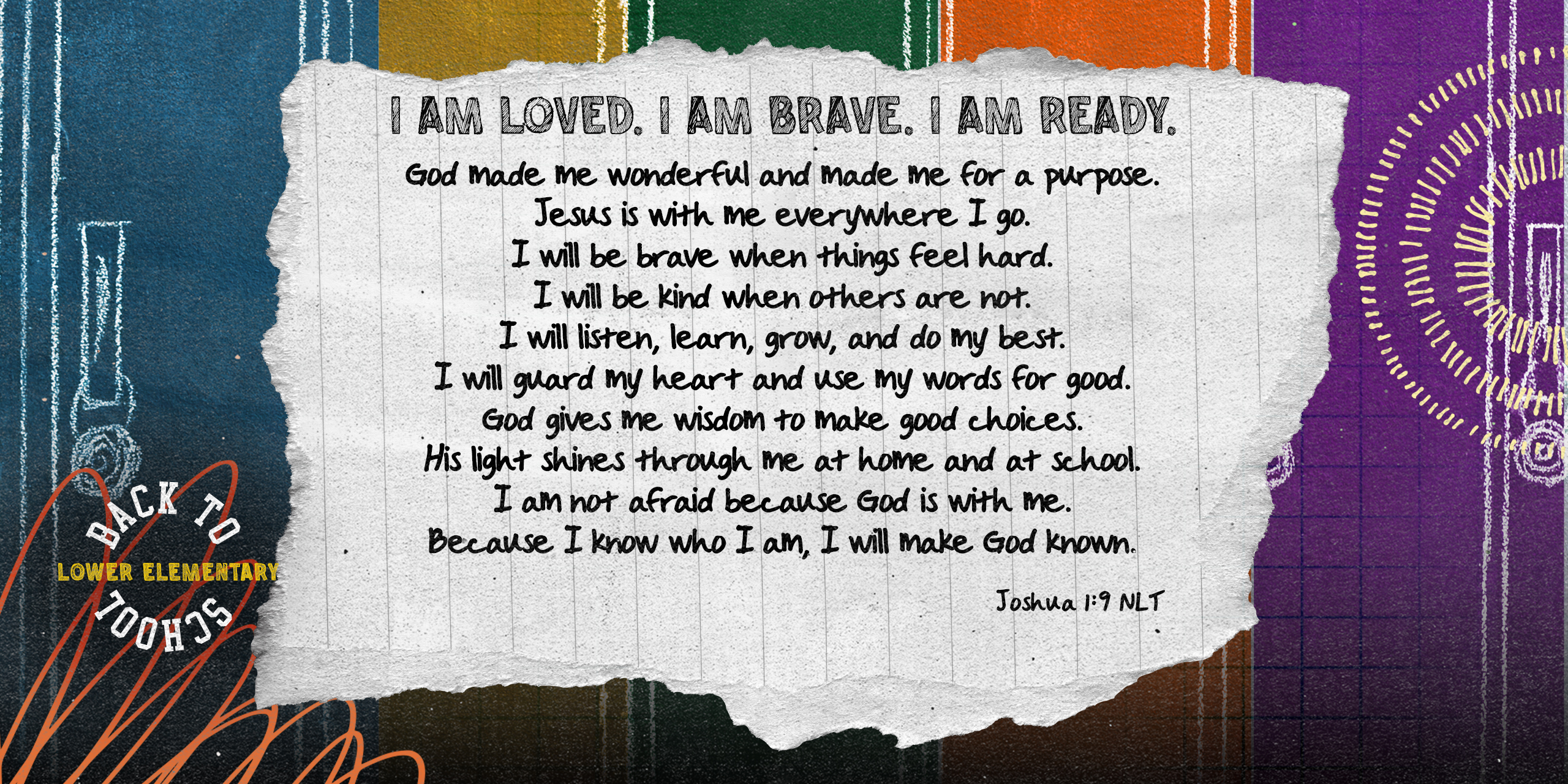 Lower Elementary 2026 Back2School declaration